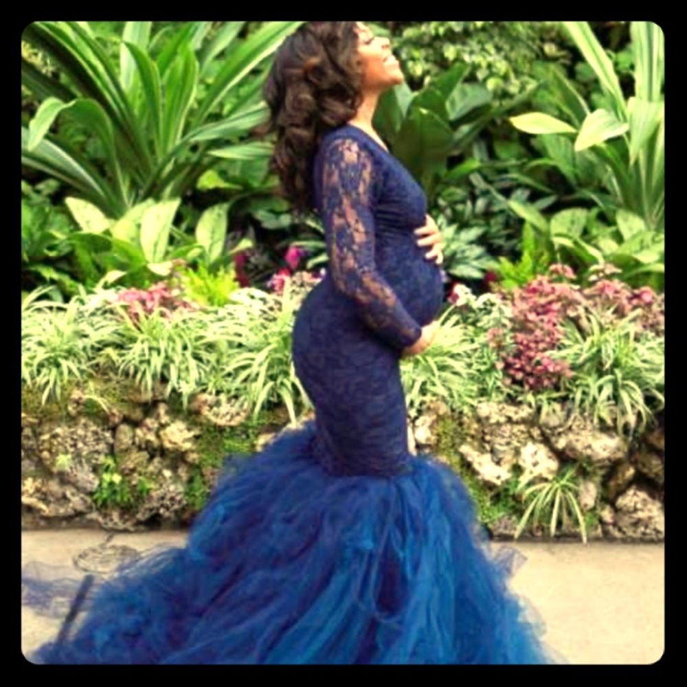 Maternity Photo Shoot Gown